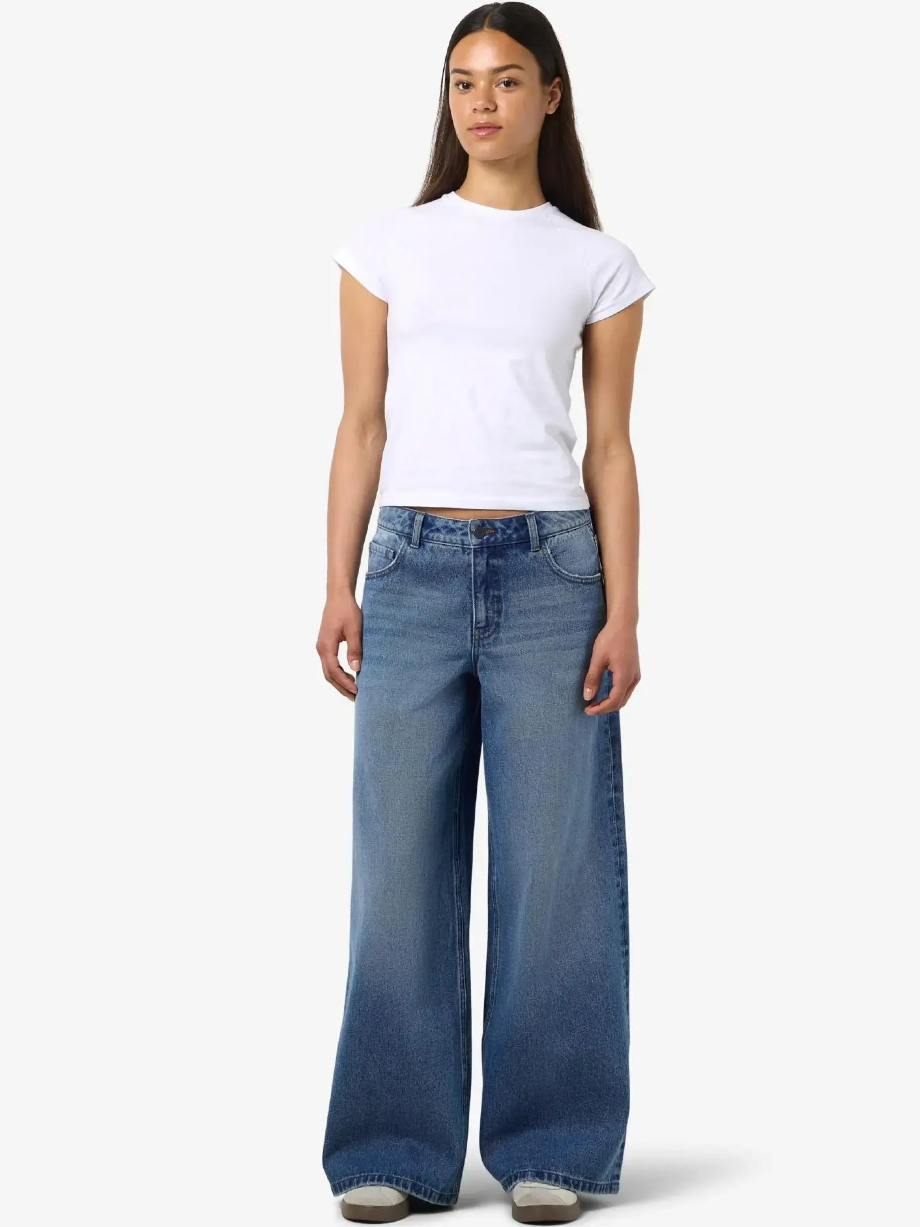 Noisy May Nmkettie wide leg farkut