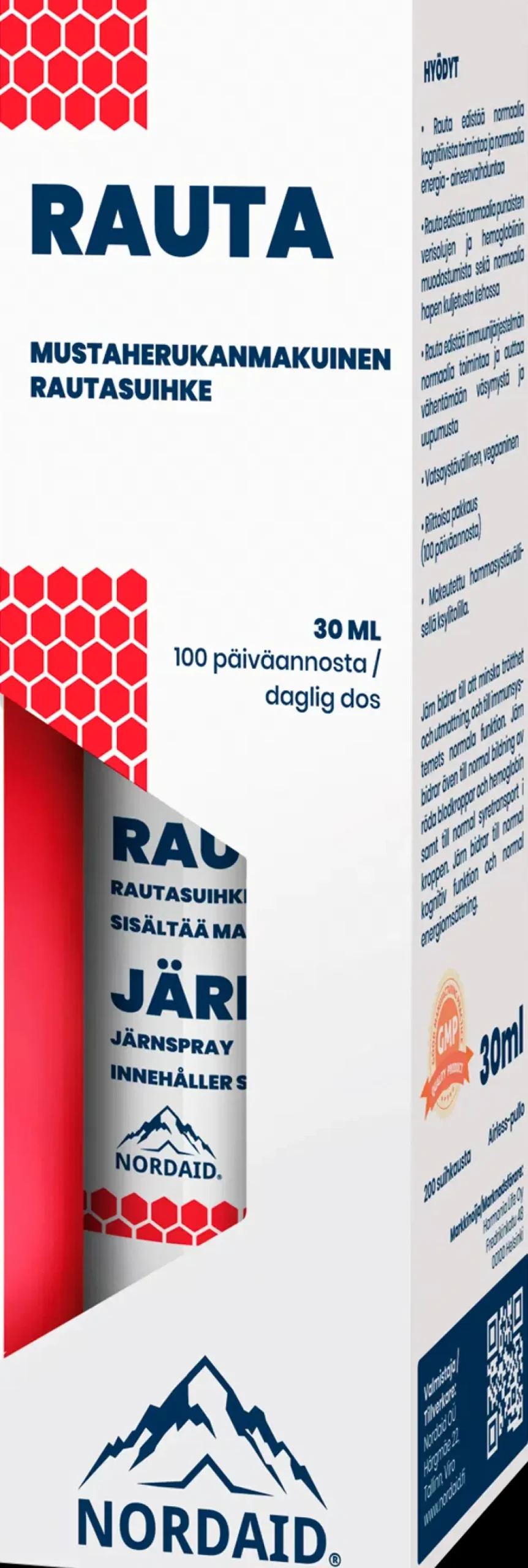 Nordaid Rautasuihke 30 ml
