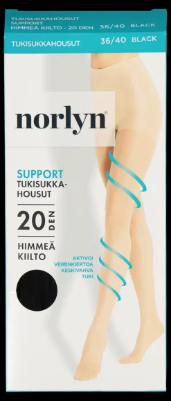 Norlyn naisten tukisukkahousut 20 den