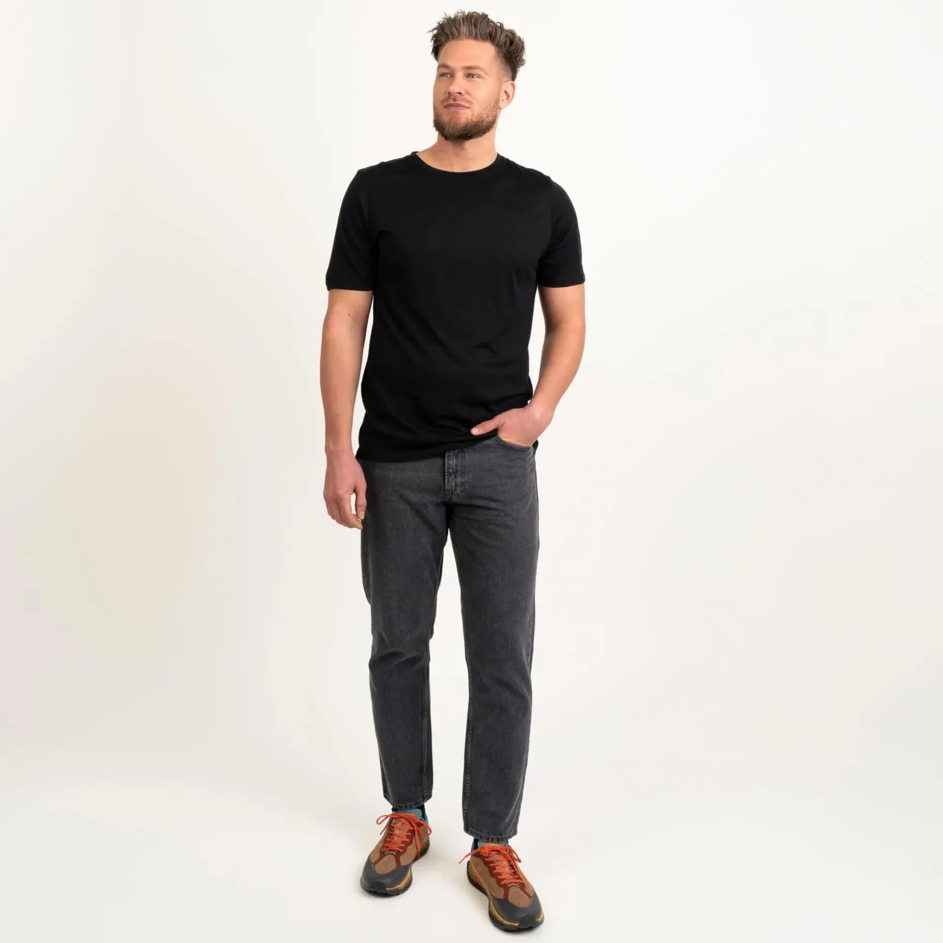 North Outdoor All Day Liam merinovillainen t-paita
