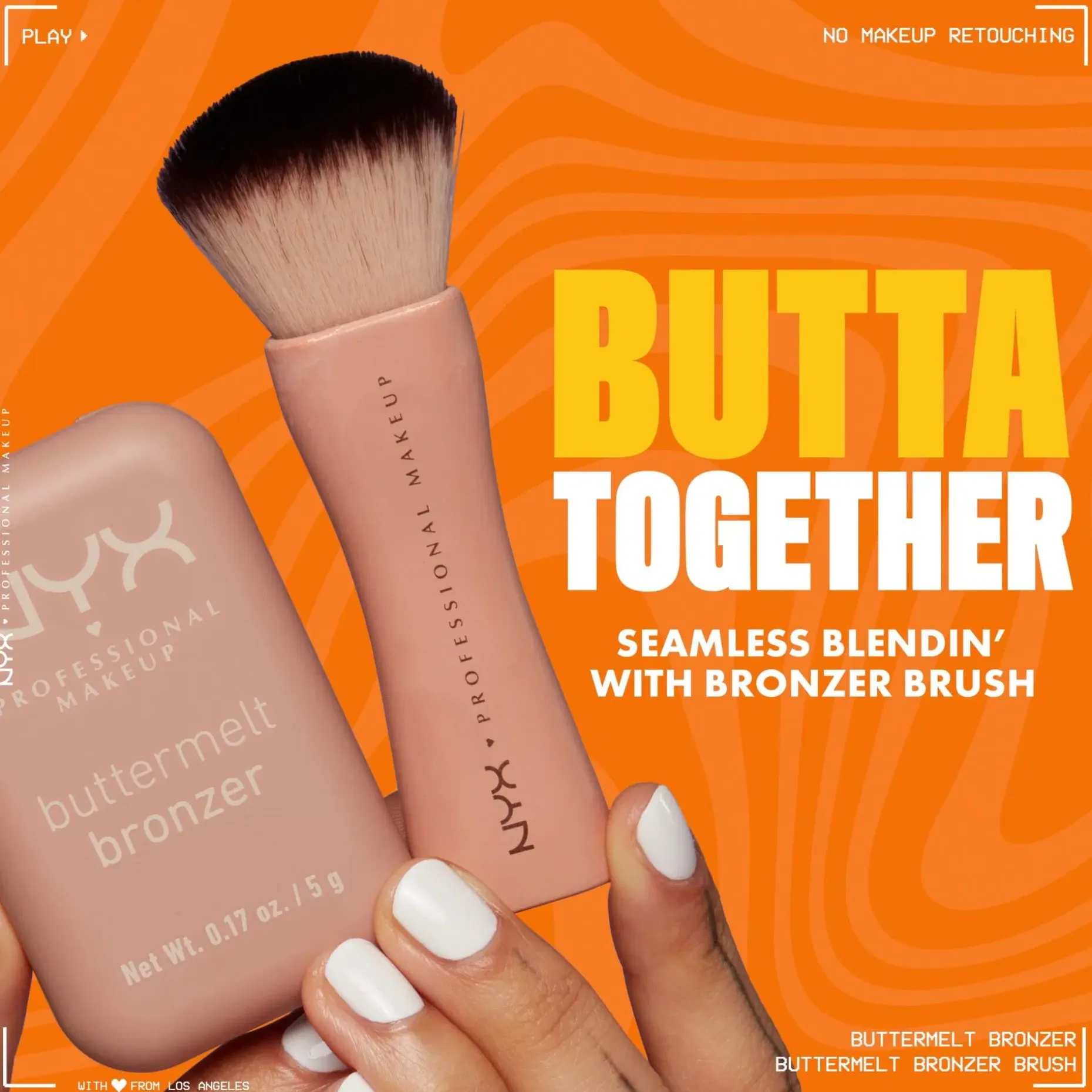 NYX Professional Makeup Buttermelt Bronzer aurinkopuuteri 5 g