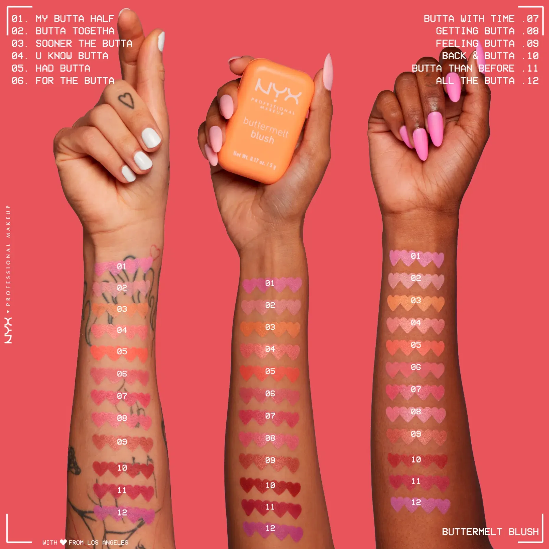 NYX Professional Makeup Buttermelt Blush poskipuna 5 g