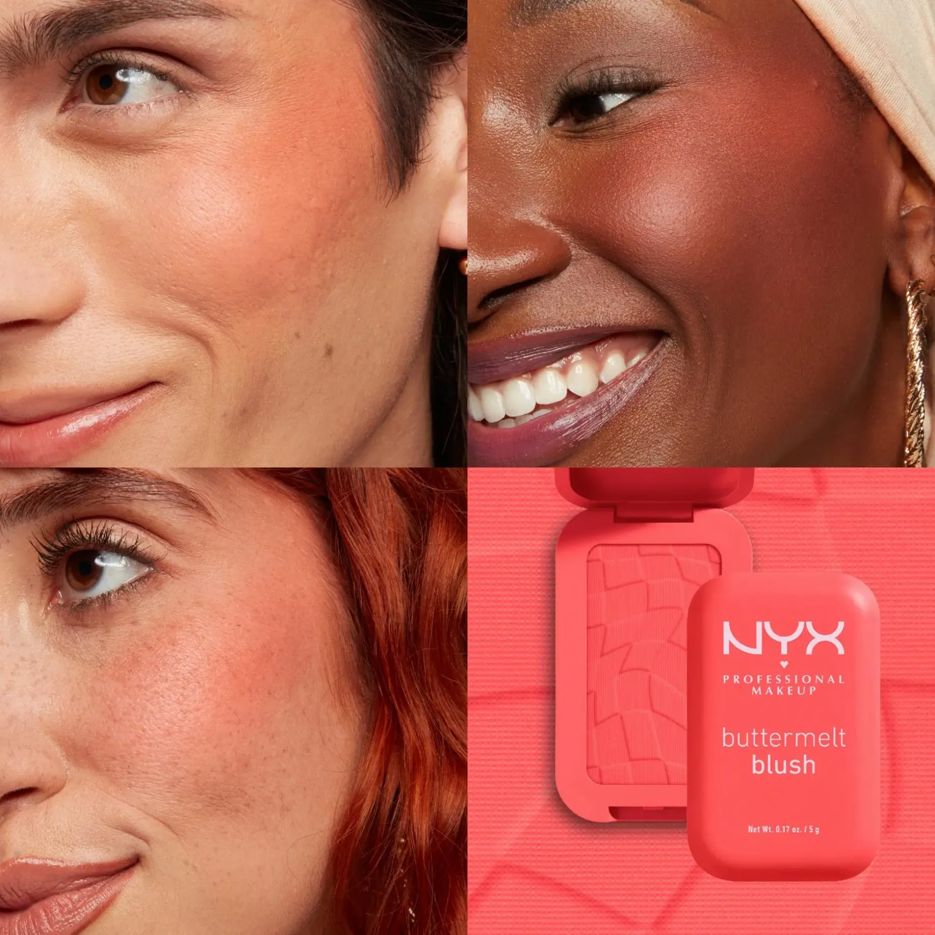 NYX Professional Makeup Buttermelt Blush poskipuna 5 g