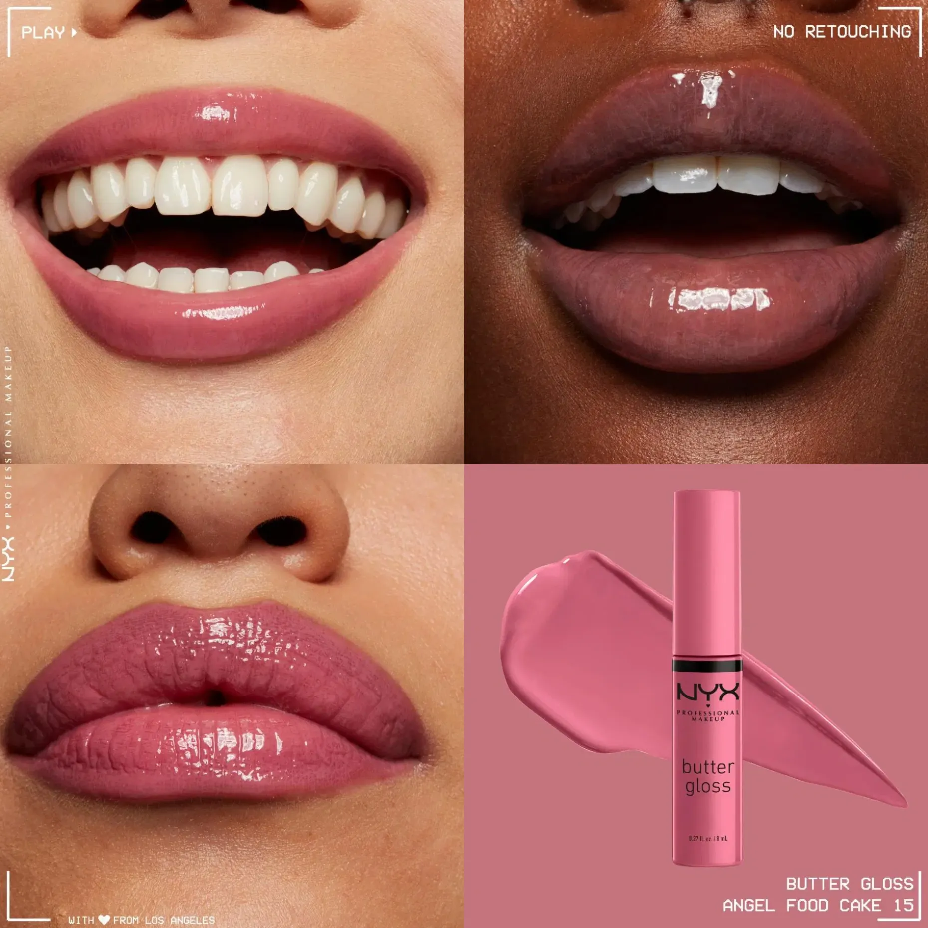 NYX Professional Makeup Butter Gloss huulikiilto 8 ml