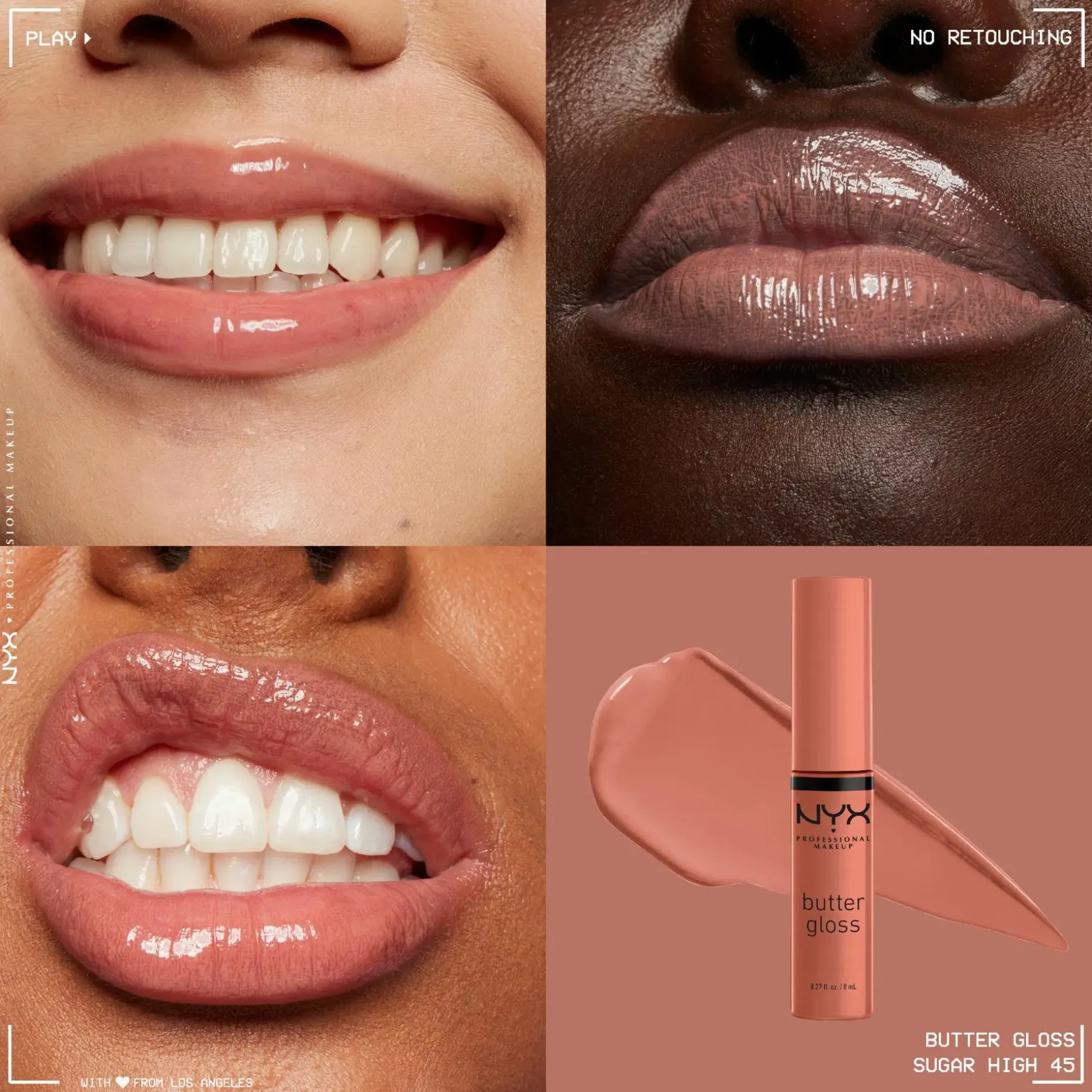 NYX Professional Makeup Butter Gloss huulikiilto 8 ml