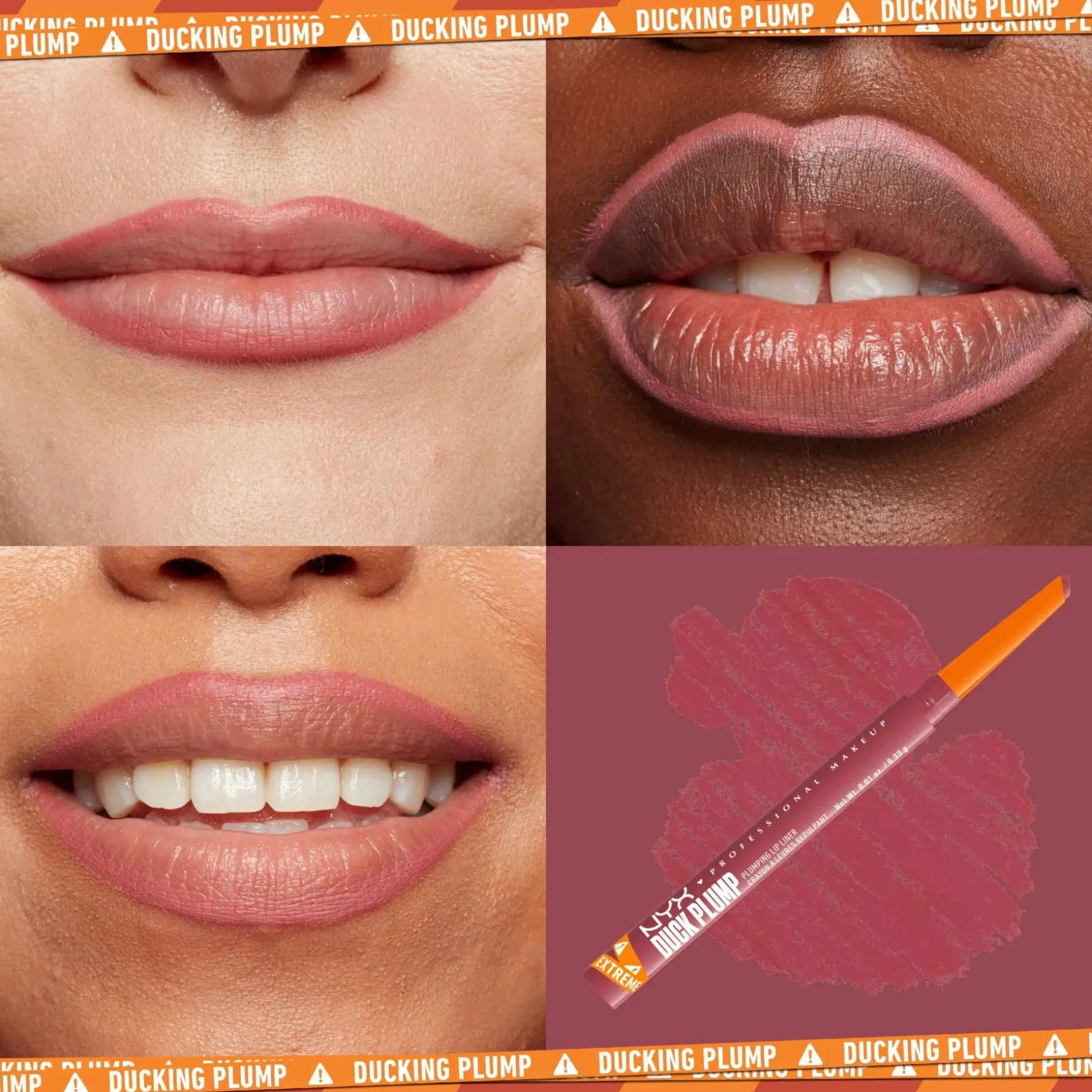 NYX Professional Makeup Duck Plump Lip Liner huultenrajauskynä 0,3 g