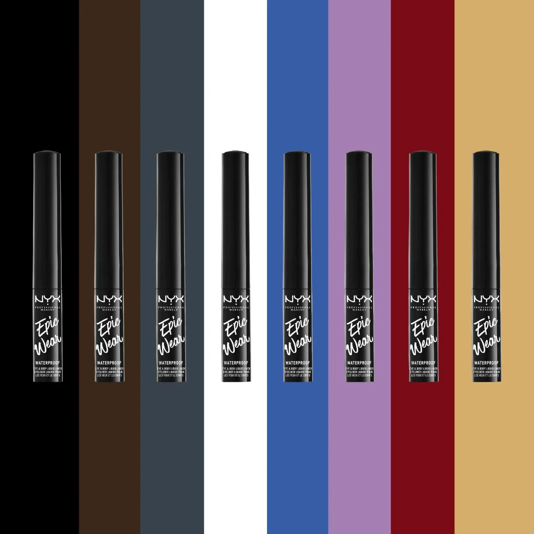 NYX Professional Makeup Epic Wear Semi Permanent Liquid Liner silmänrajauskynä 3,5 ml