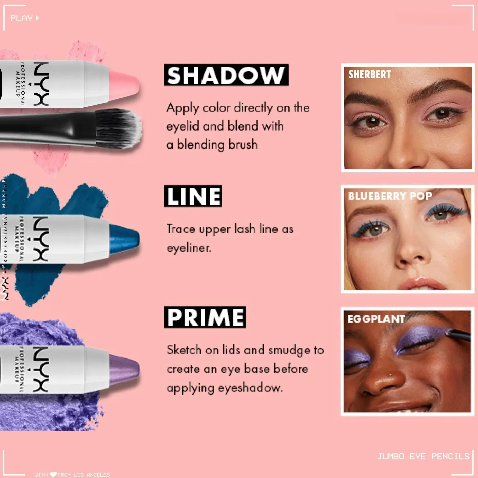 NYX Professional Makeup Jumbo Eye Pencil silmänrajauskynä 5 g