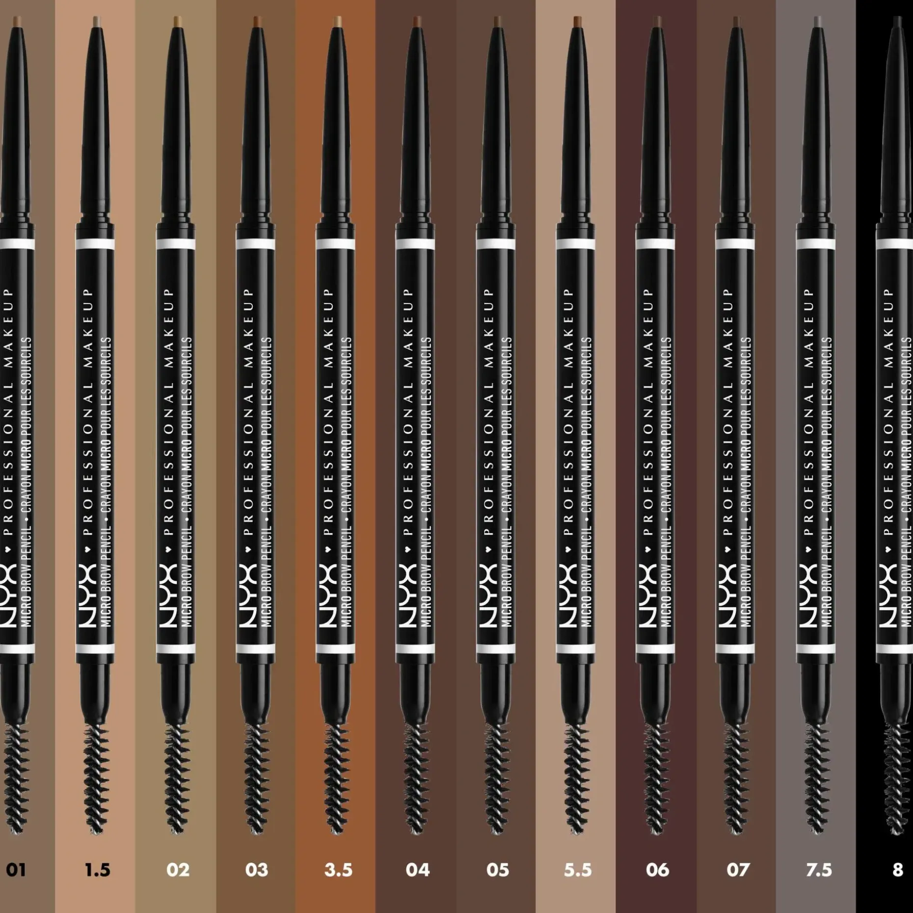 NYX Professional Makeup Micro Brow Pencil kulmakynä 0,09 g
