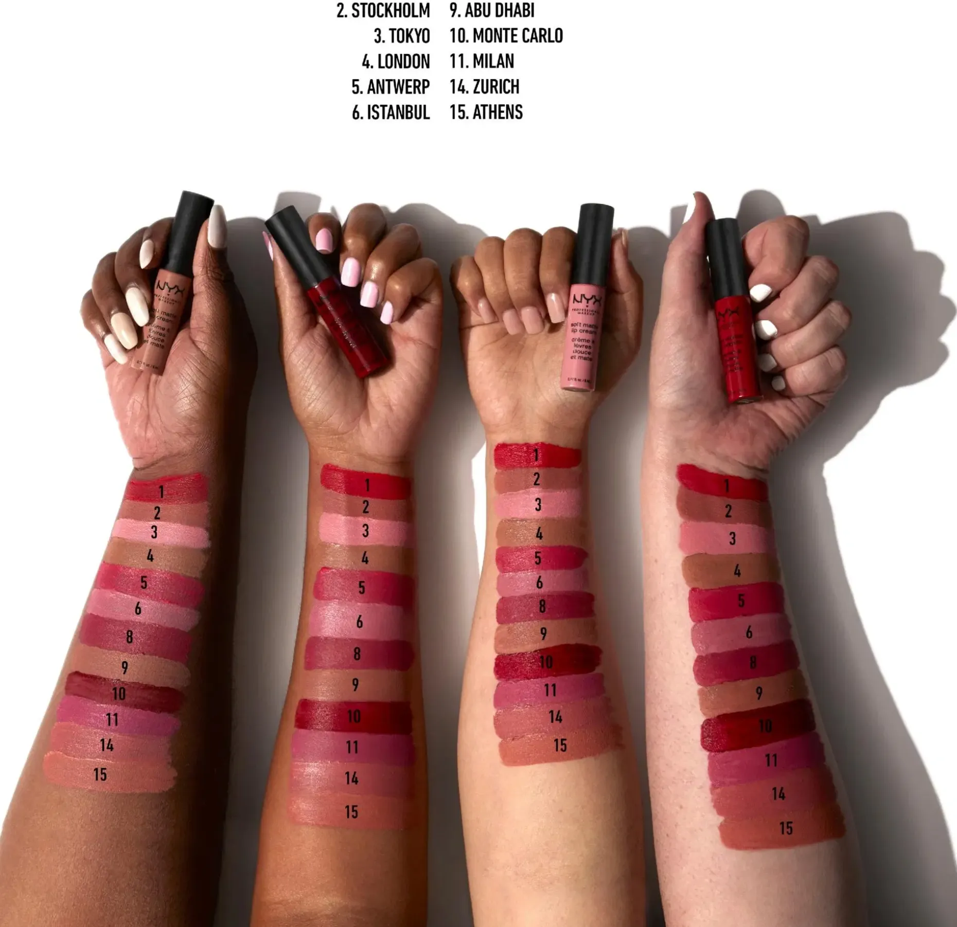 NYX Professional Makeup Soft Matte Lip Cream huulivoide 8 ml