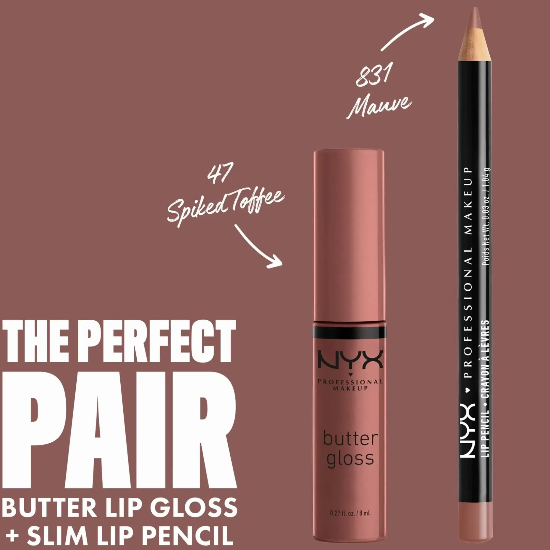 NYX Professional Makeup Slim Lip Pencil huultenrajauskynä 1 g