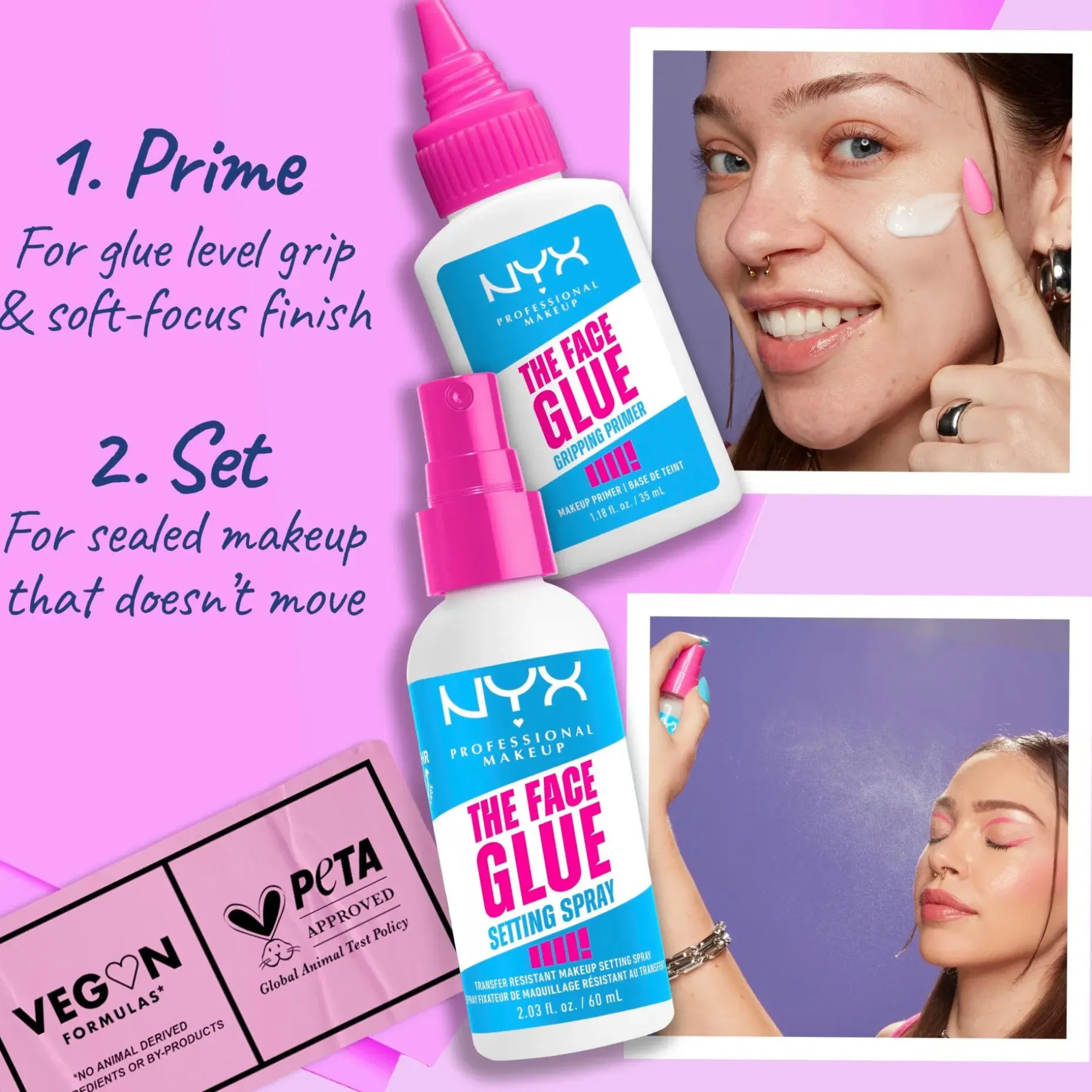 NYX Professional Makeup The Face Glue meikinpohjustusvoide 35 ml