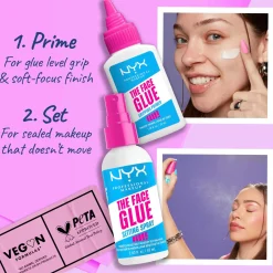 NYX Professional Makeup The Face Glue Setting Spray meikinkiinnityssuihke 60 ml