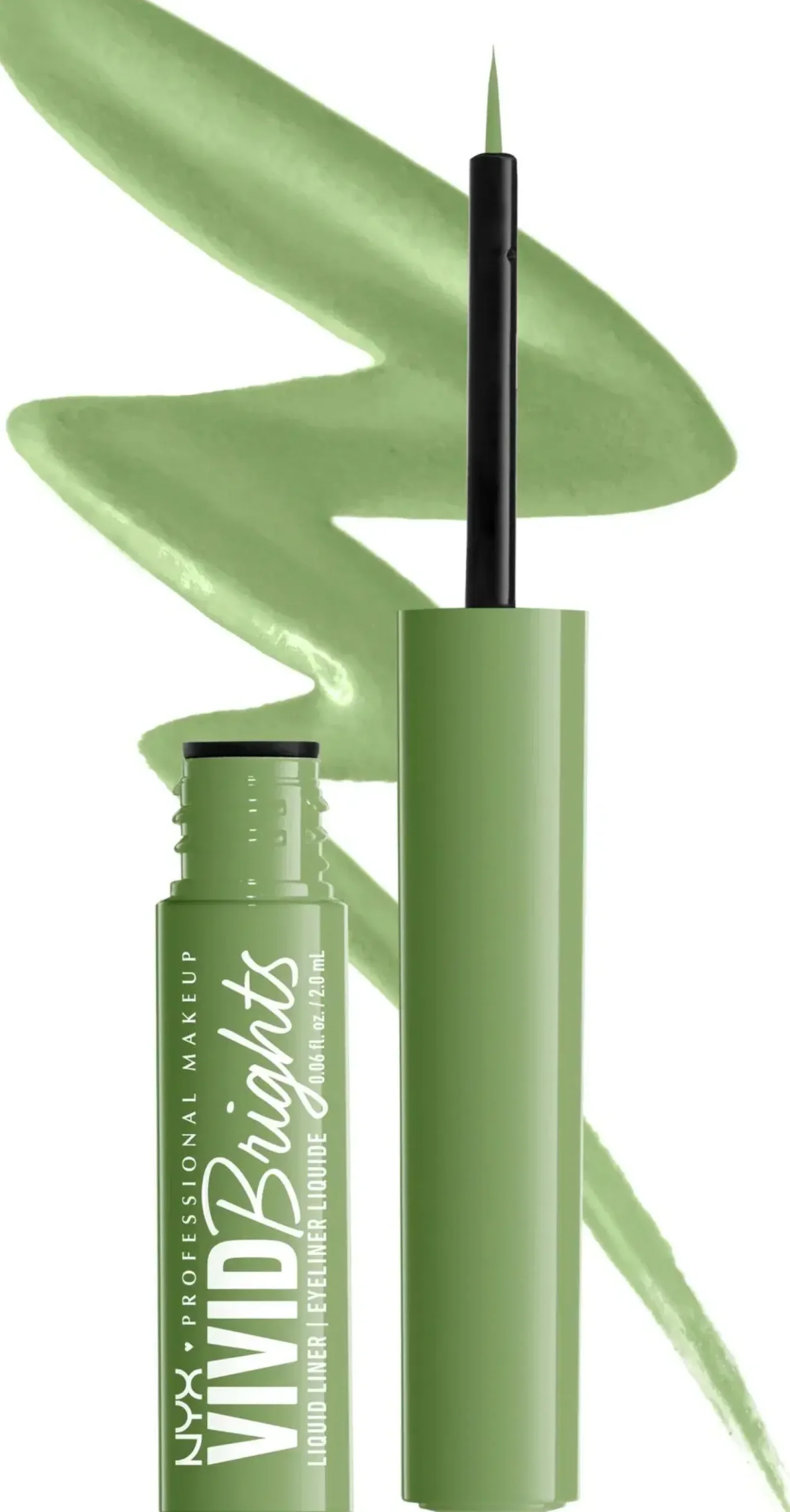 NYX Professional Makeup Vivid Bright Liquid Liner silmänrajauskynä 2 ml