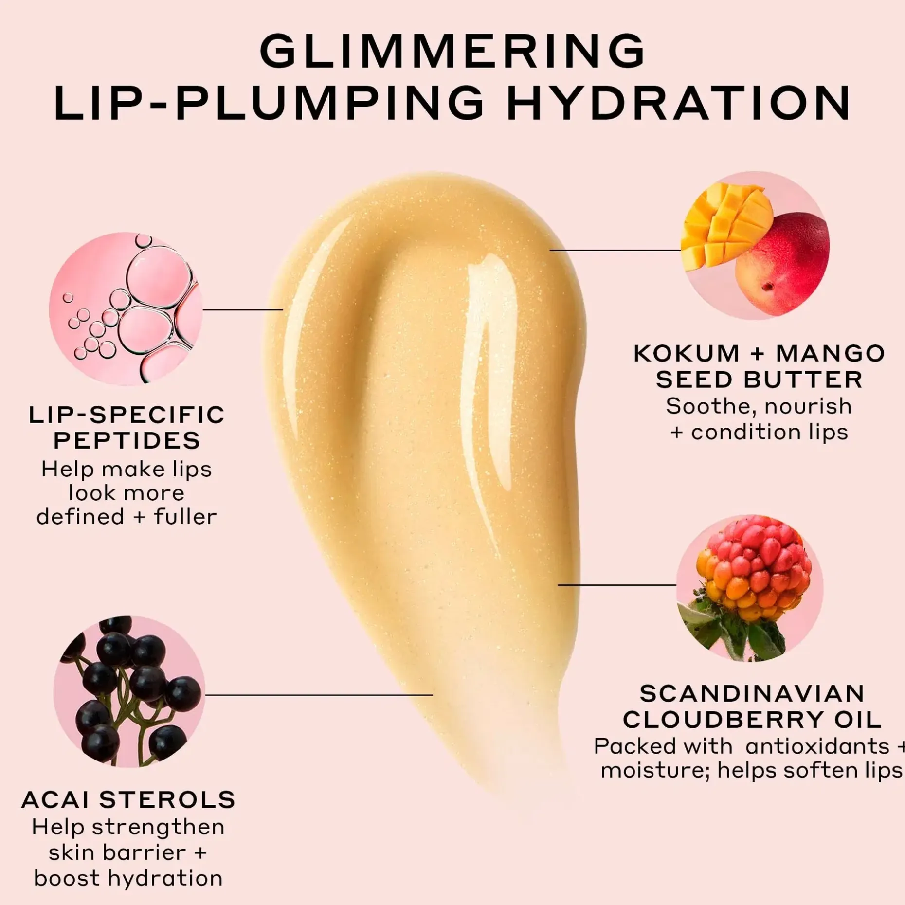 Ole Henriksen Pout preserve Glimmer lip treatment Citrus Sunshine huulivoide 12ml