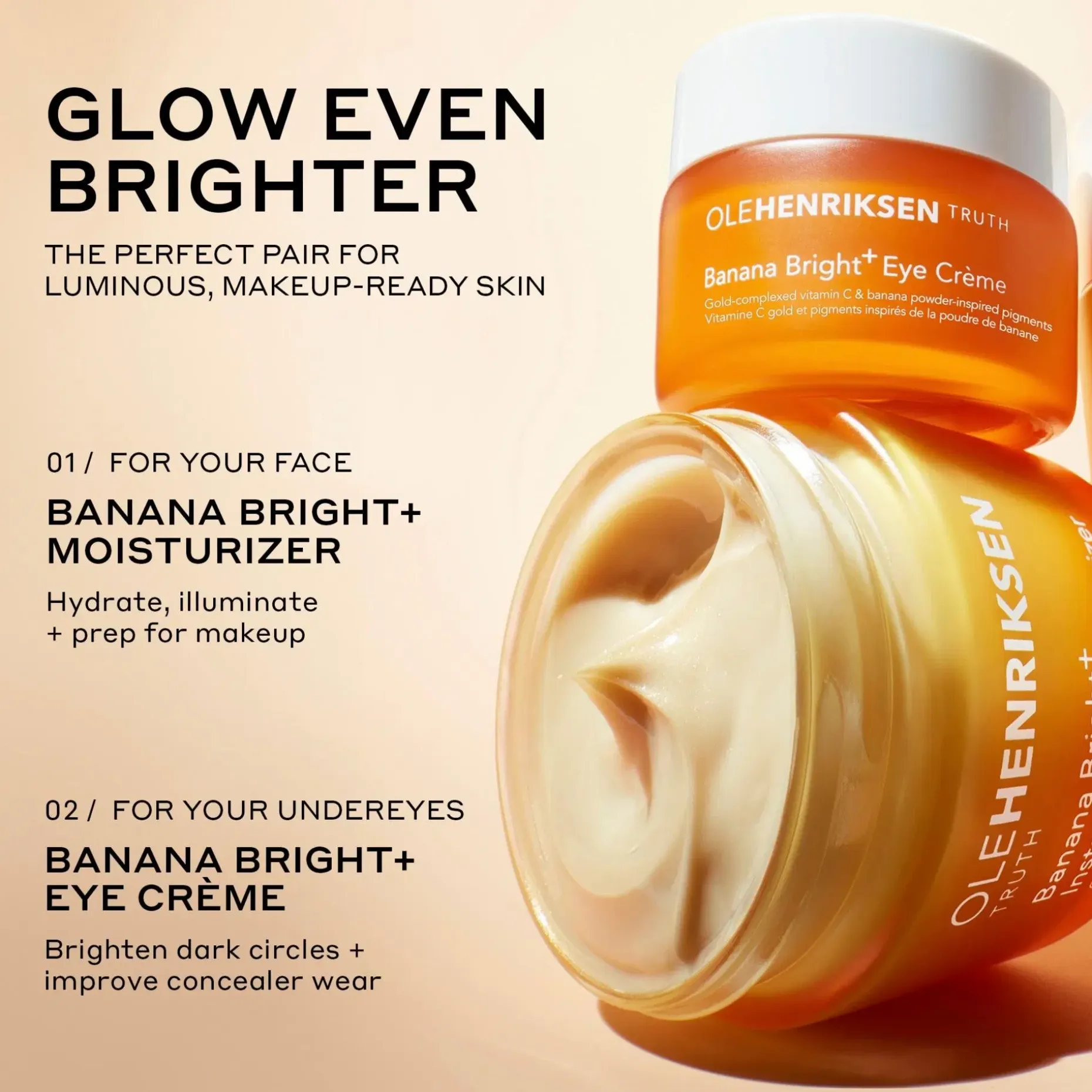 OleHenriksen Truth Banana Bright + Eye Cream silmänympärysvoide 15 ml