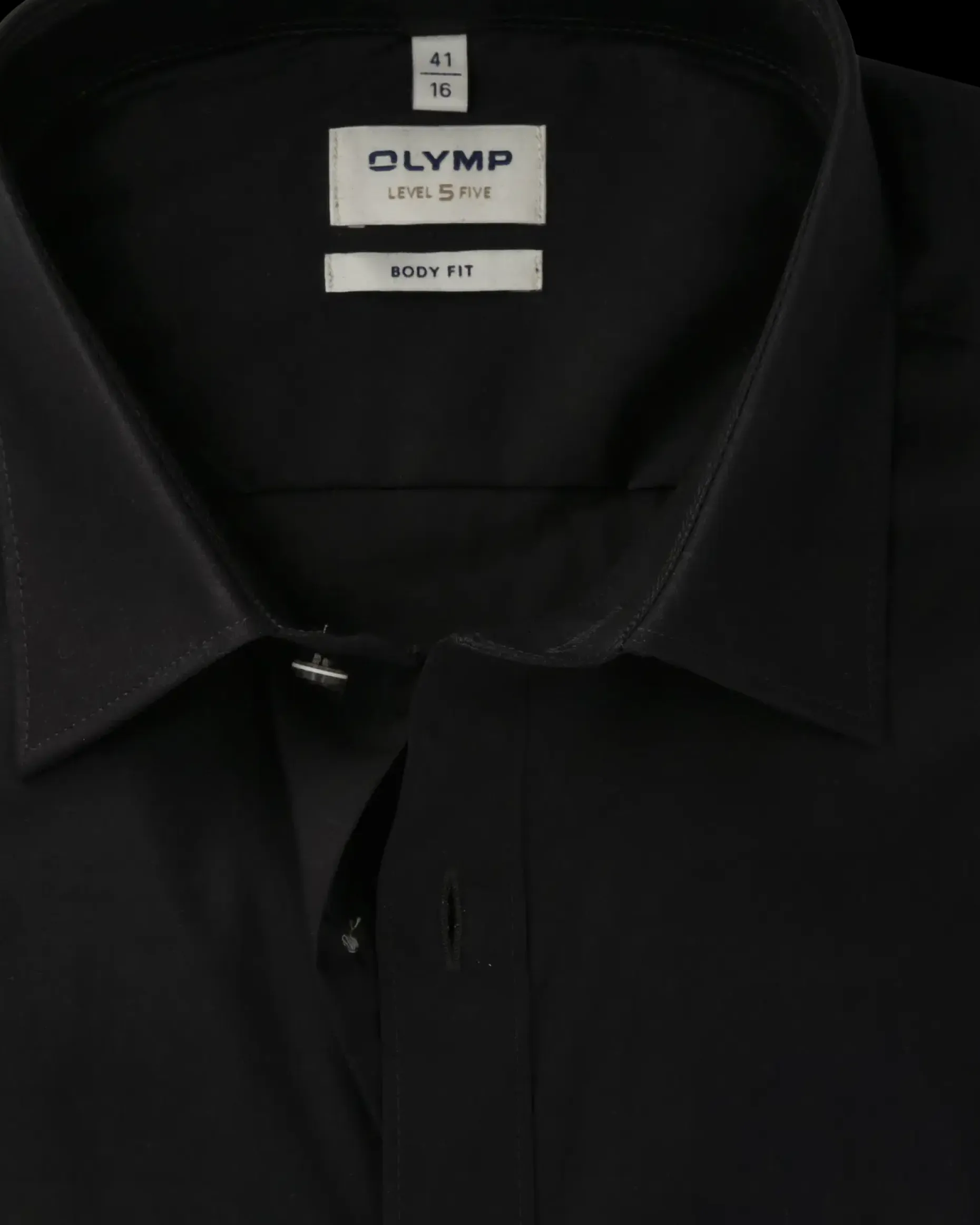 OLYMP Level Five Body Fit erikoispitkä kauluspaita