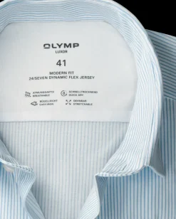 Olymp Luxor Modern Fit Jersey -kauluspaita
