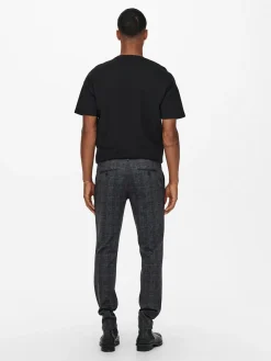 Only & Sons Onsmark slim check housut