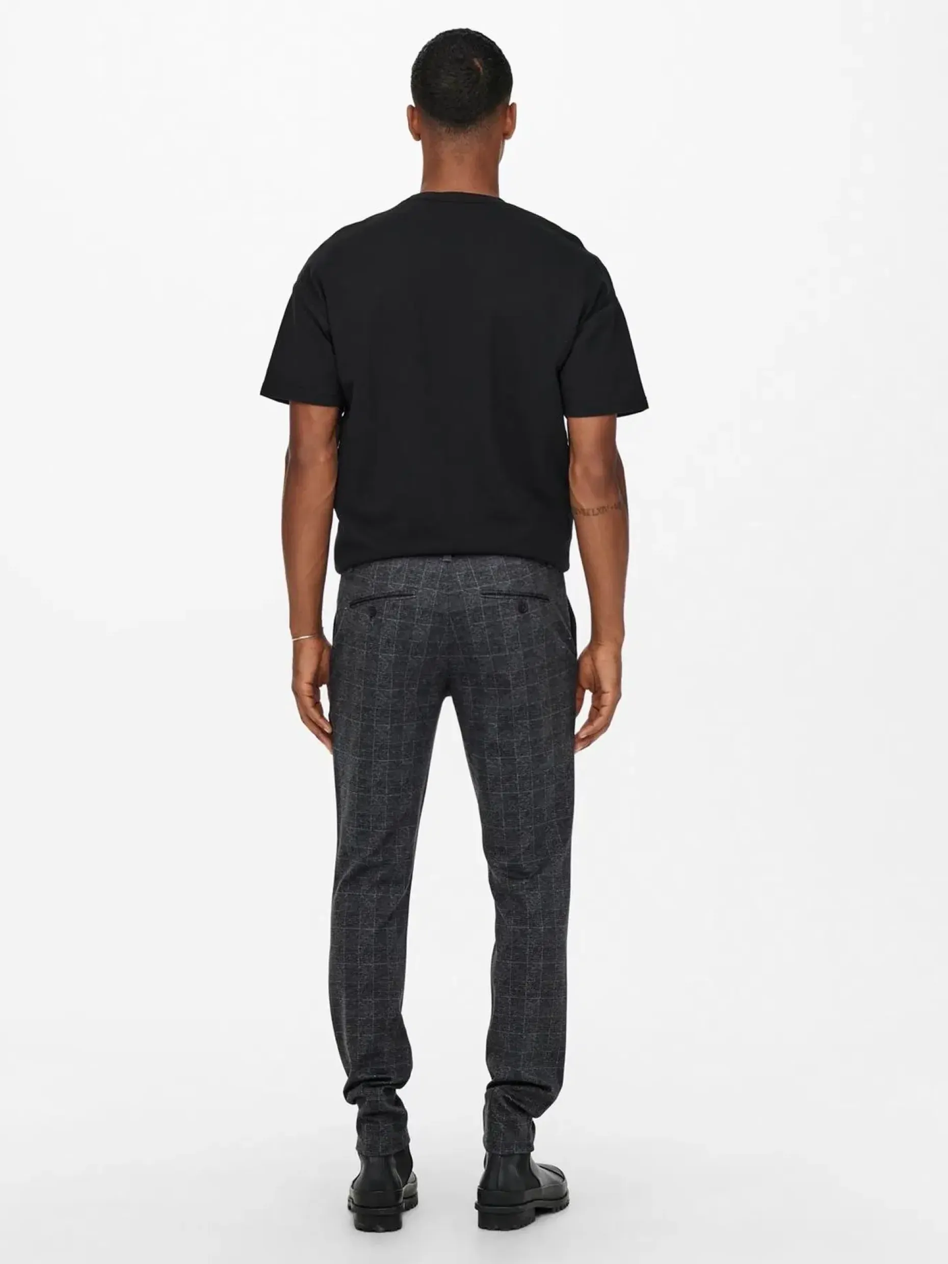 Only & Sons Onsmark slim check housut