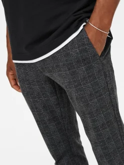 Only & Sons Onsmark slim check housut