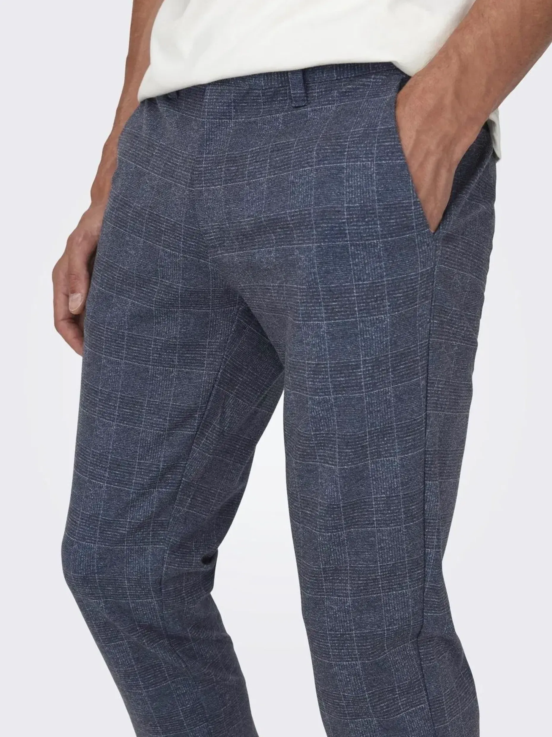 Only & Sons Onsmark slim check housut