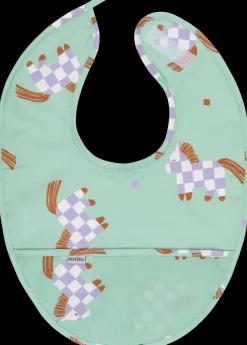 Pentik Heppa ruokalappu 28x39 cm vaaleanvihreä