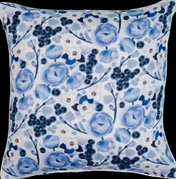 Pentik Lapin Kukka tyynynpäällinen 45x45 cm, sininen