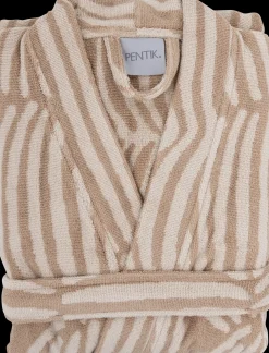 Pentik Vilja kylpytakki L-XL vaaleanruskea