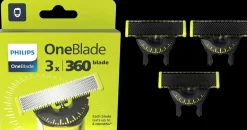 Philips Vaihtoterät OneBlade 360 3 kpl QP430/50