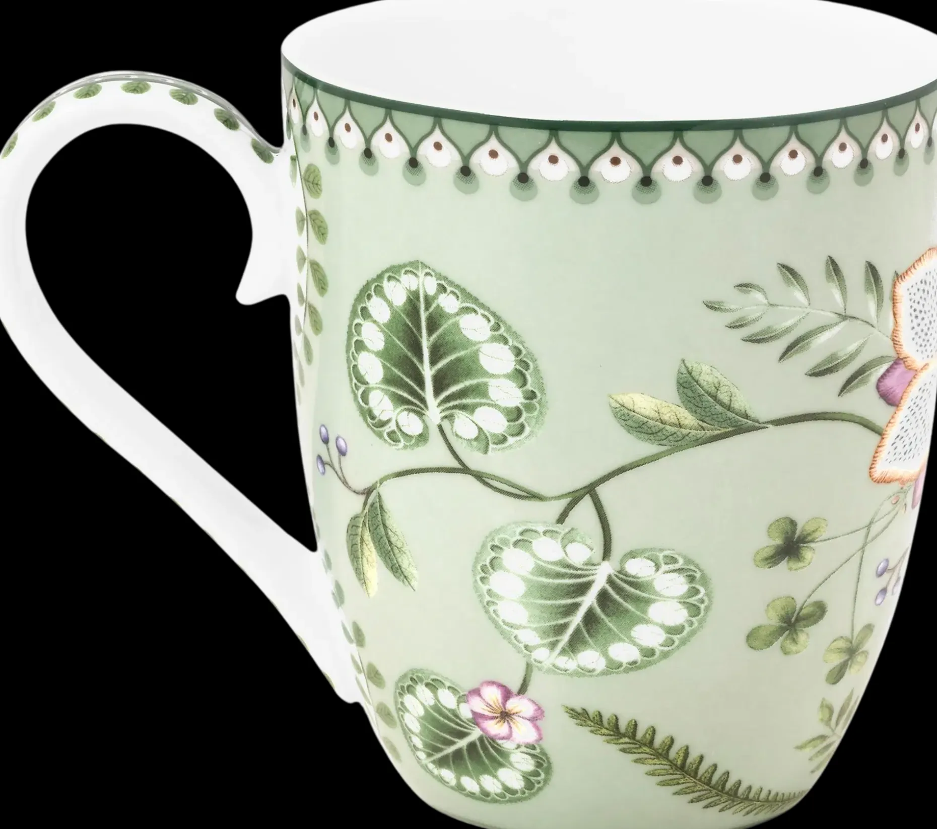 Pip Studio Lily & Lotus muki 450 ml vihreä