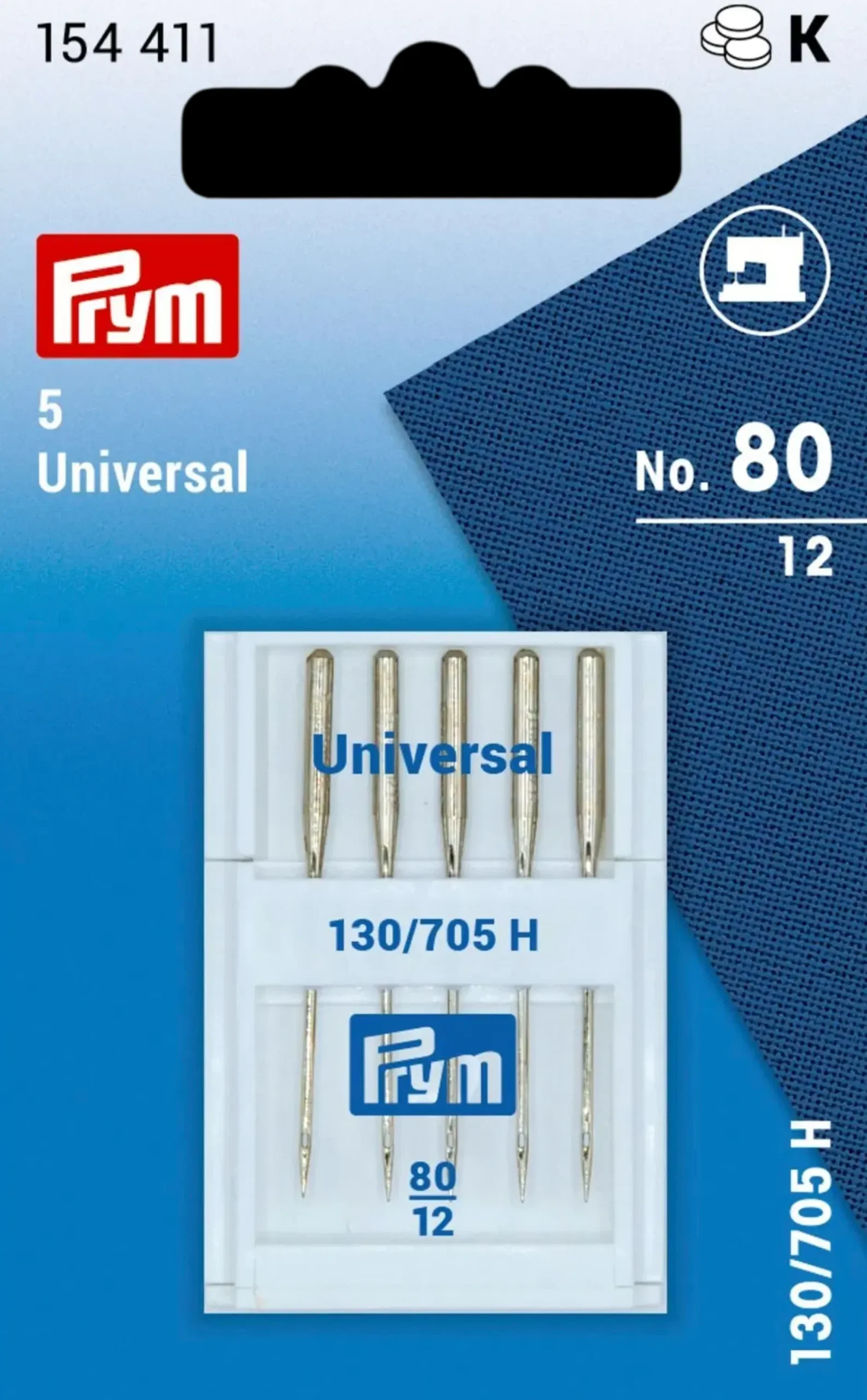 Prym ompelukoneneula 80 5kpl/pakkaus