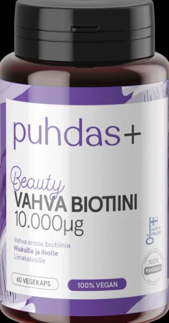 Puhdas+ Biotiini 10 mg 60 vegekaps