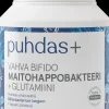 Puhdas+ Vahva Bifido Maitohappobakteeri + glutamiini 60 vegekaps