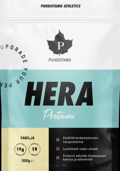 Puhdistamo Athletics Heraproteiini Vanilja 500 g