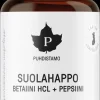 Puhdistamo Betaine HCL -suolahappo 60 kapselia
