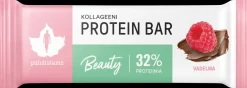 Puhdistamo Kollageeni Beauty proteiinipatukka Vadelma 30 g