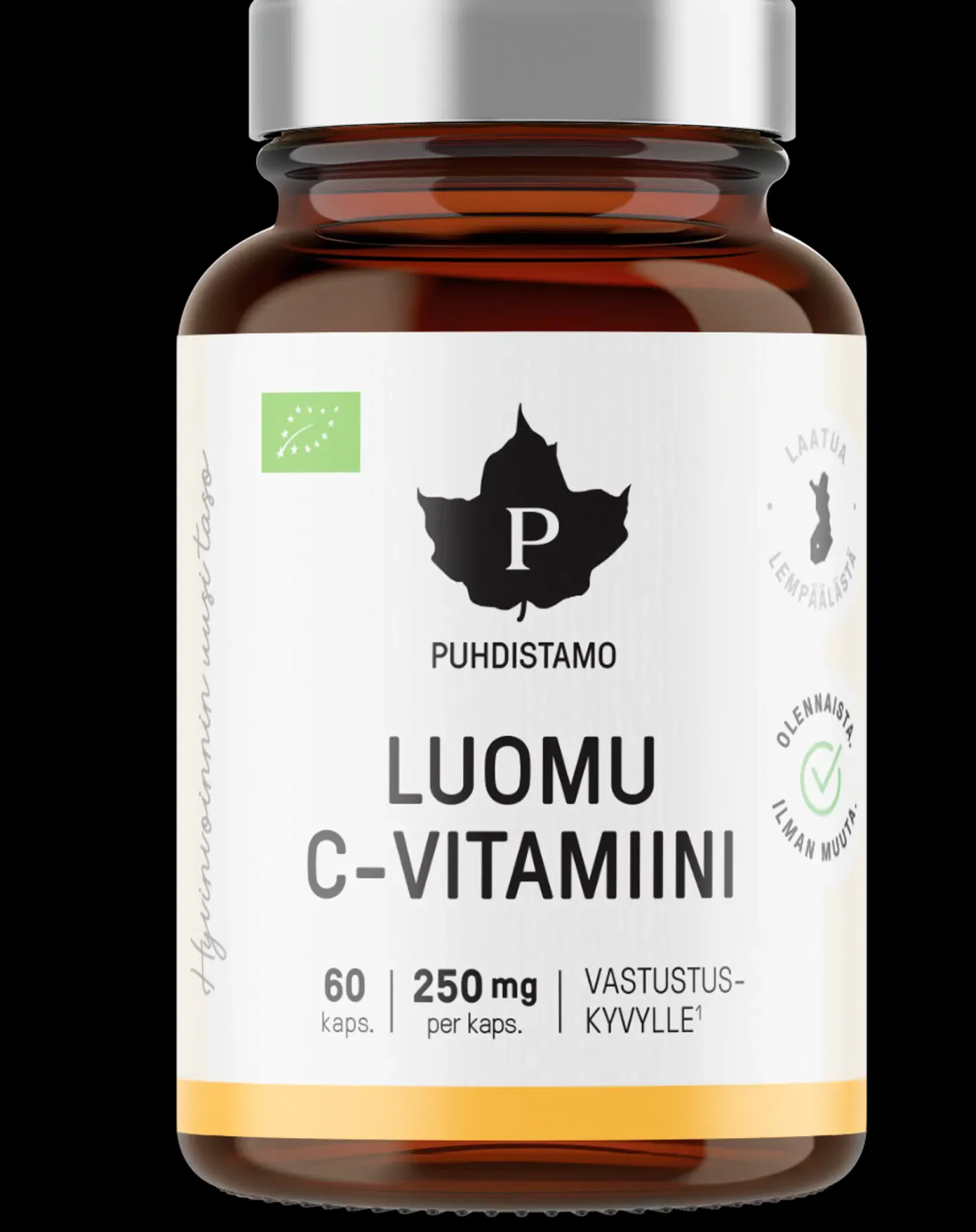 Puhdistamo Luomu C-vitamiini, 60 kaps