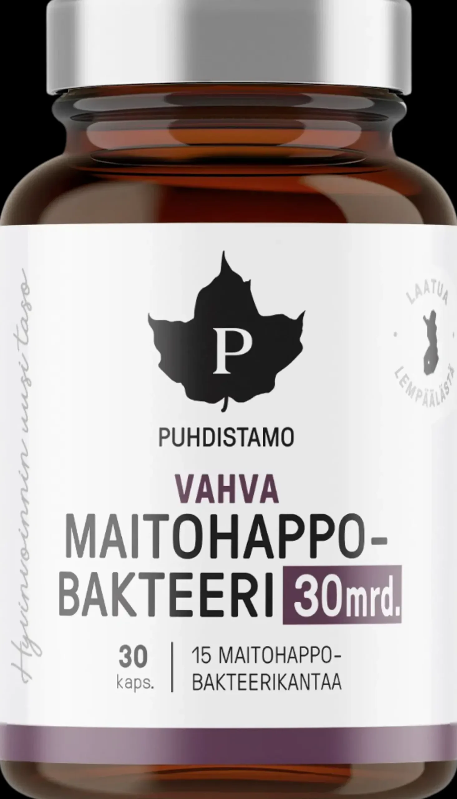 Puhdistamo Vahva Maitohappobakteeri 30 Mrd. 30 kaps