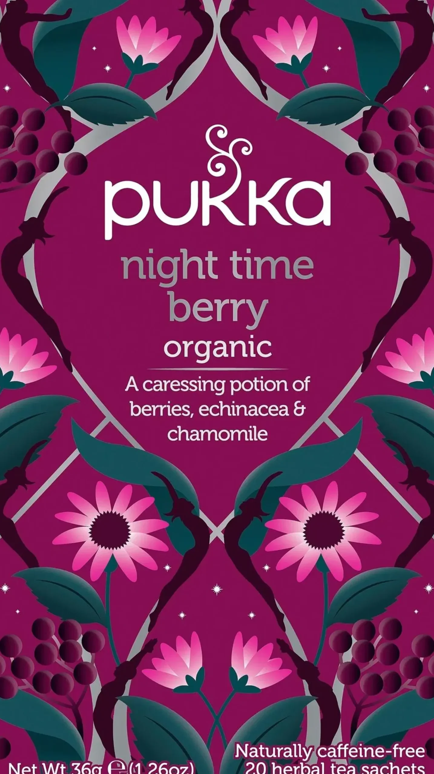 Pukka Luomu Yrttitee Night Time Berry 20p/36g