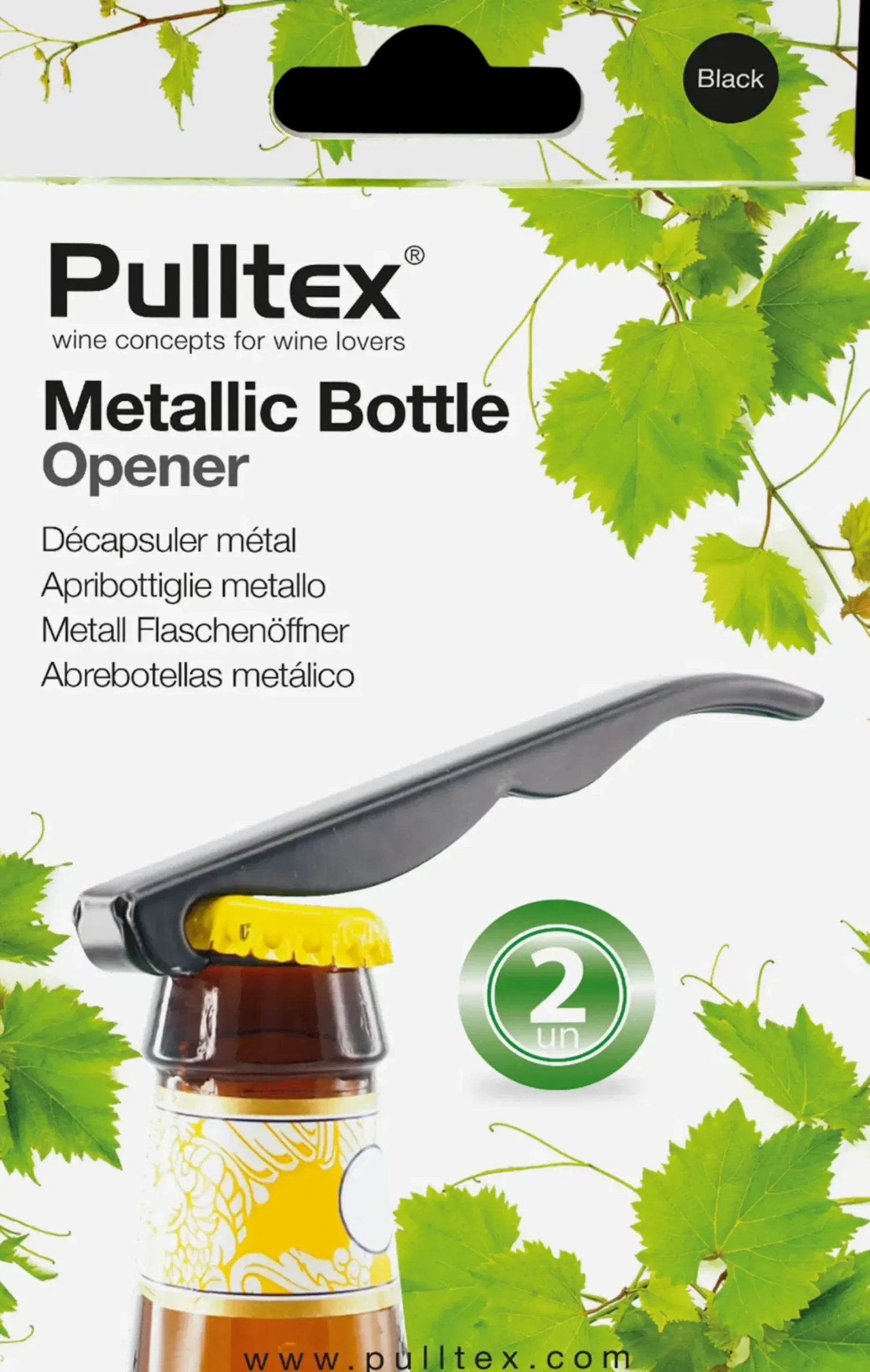 Pulltex olutpullon avaajat 2 kpl