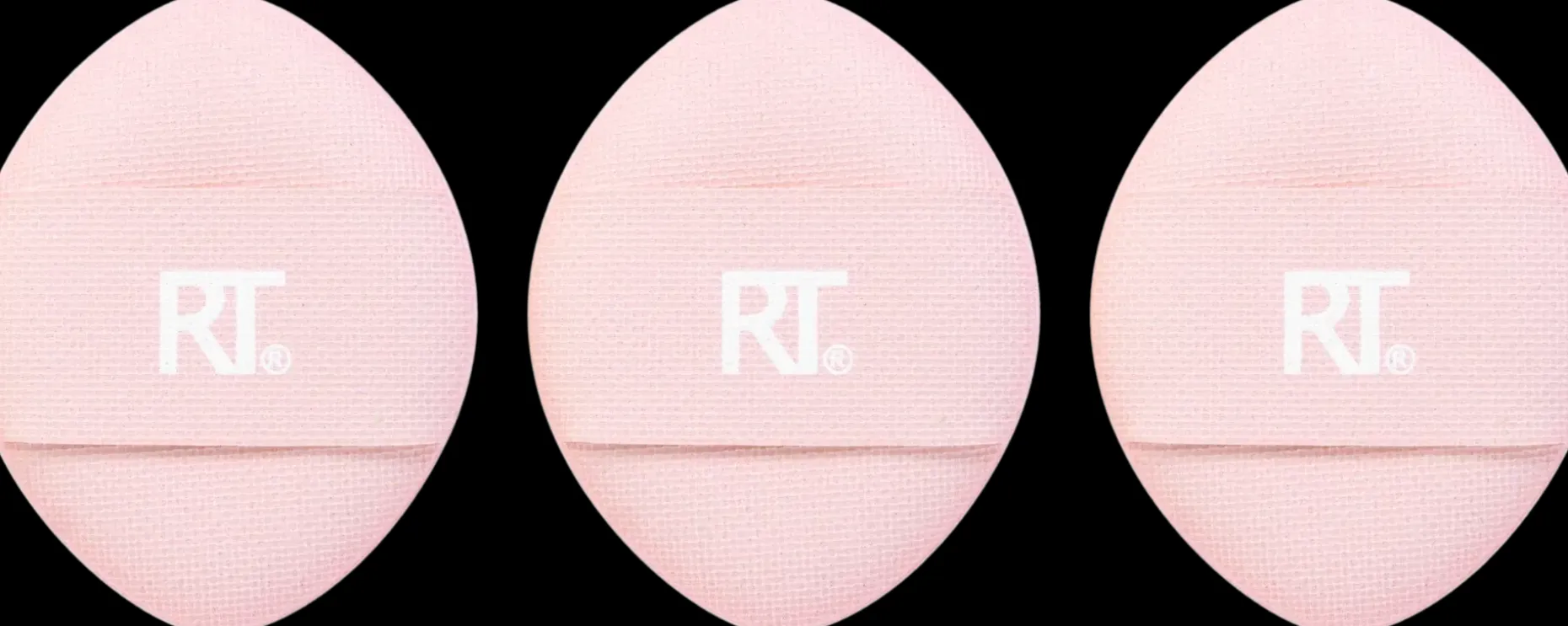 Real Techniques Mini Miracle Powder Puff Trio -puuterivippapakkaus