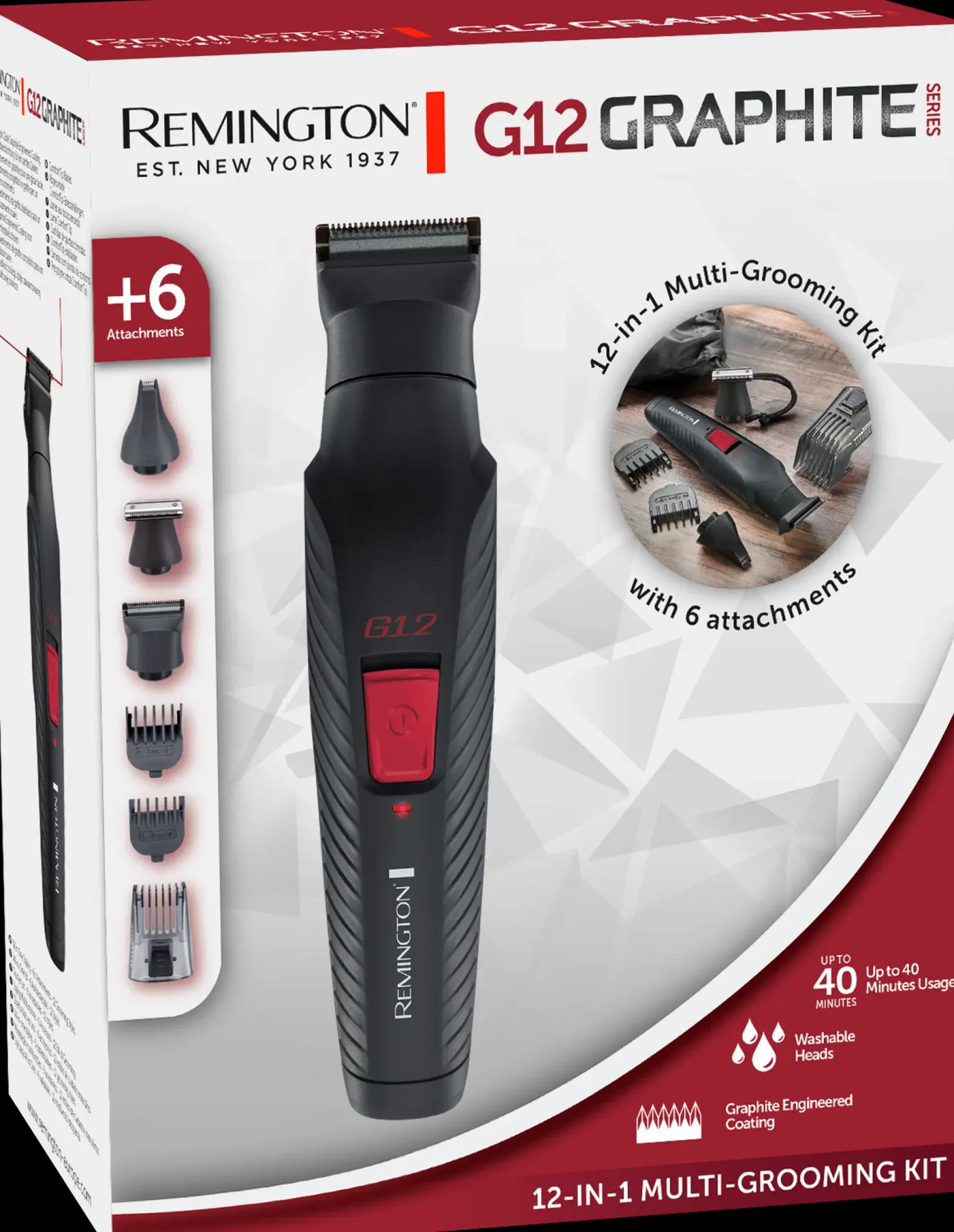 Remington monitoimitrimmeri Graphite G12 PG2120