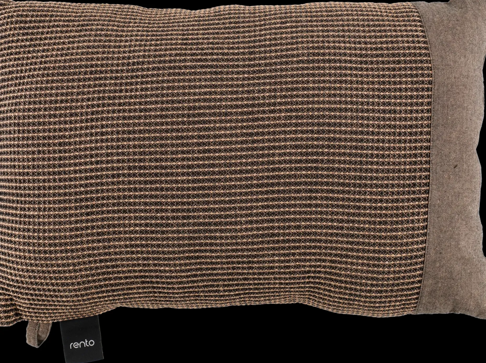 Rento Kenno saunatyyny XL 50x33 cm musta/beige