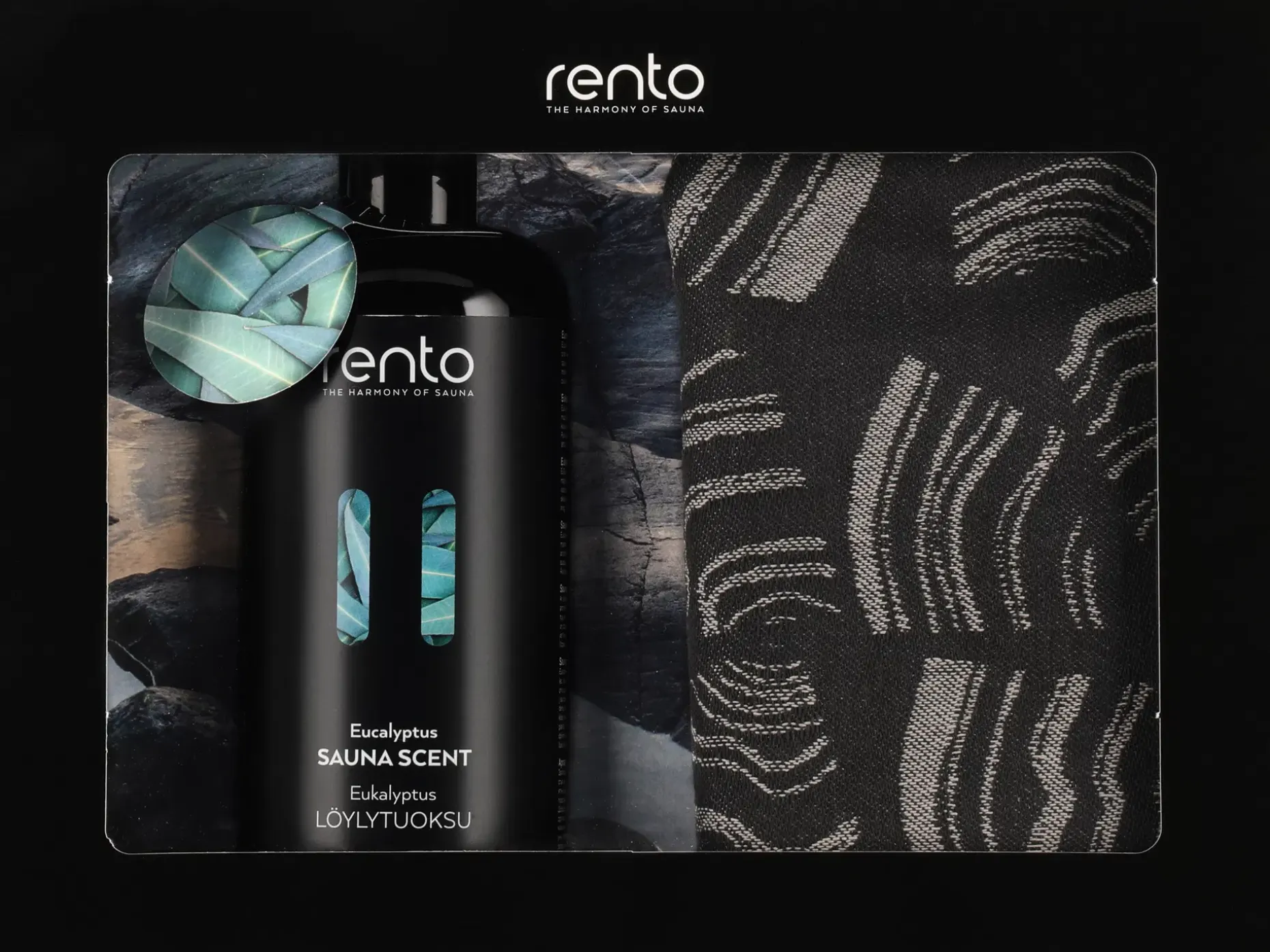 Rento Lahjapakkaus tuoksu 400ml & laudeliinat Eukalyptys