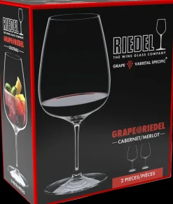 Riedel Grape@Riedel Cabernet/Merlot/Cocktail punaviinilasi 2 kpl
