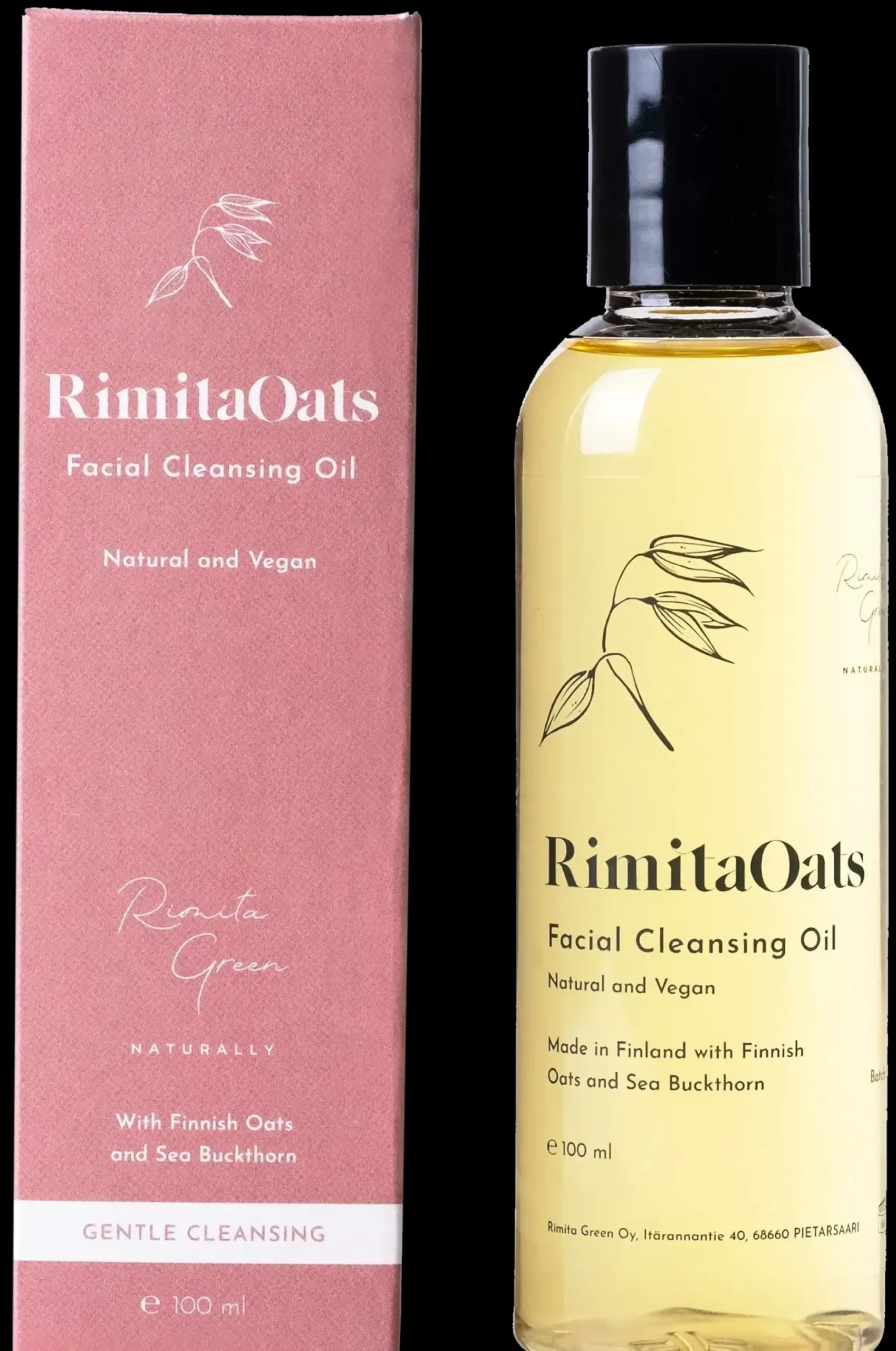 RimitaOats Kasvojenpuhdistusöljy 100 ml