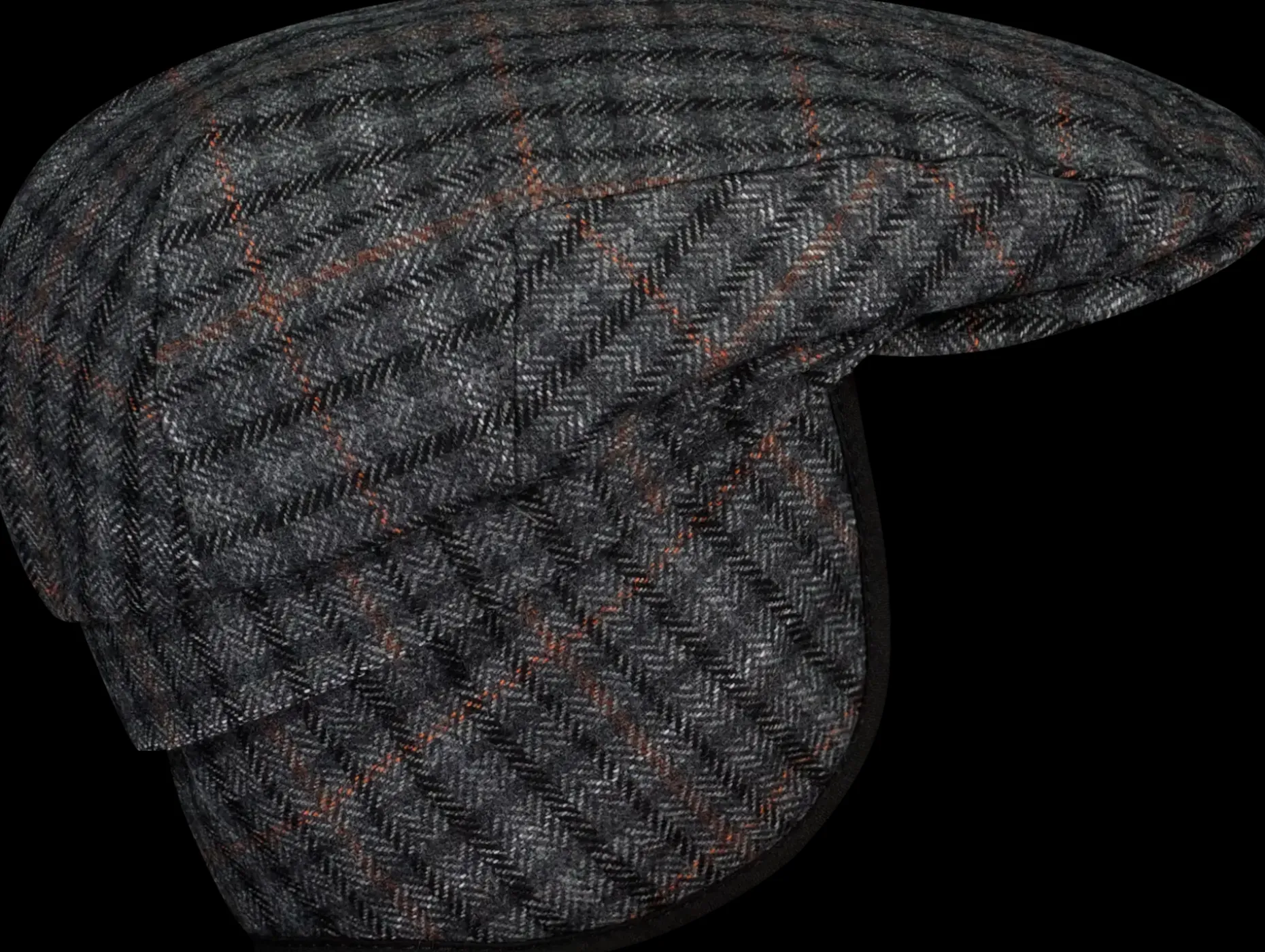 Salon Eero Gen Wool Blend Check flat cap lakki