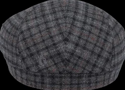 Salon Eero Gen Wool Blend Check flat cap lakki
