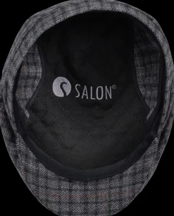 Salon Eero Gen Wool Blend Check flat cap lakki